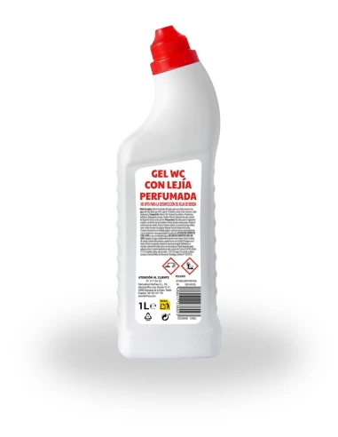 Gel Limpiador WC SUPER PACO con Lejia Perfumada 1L